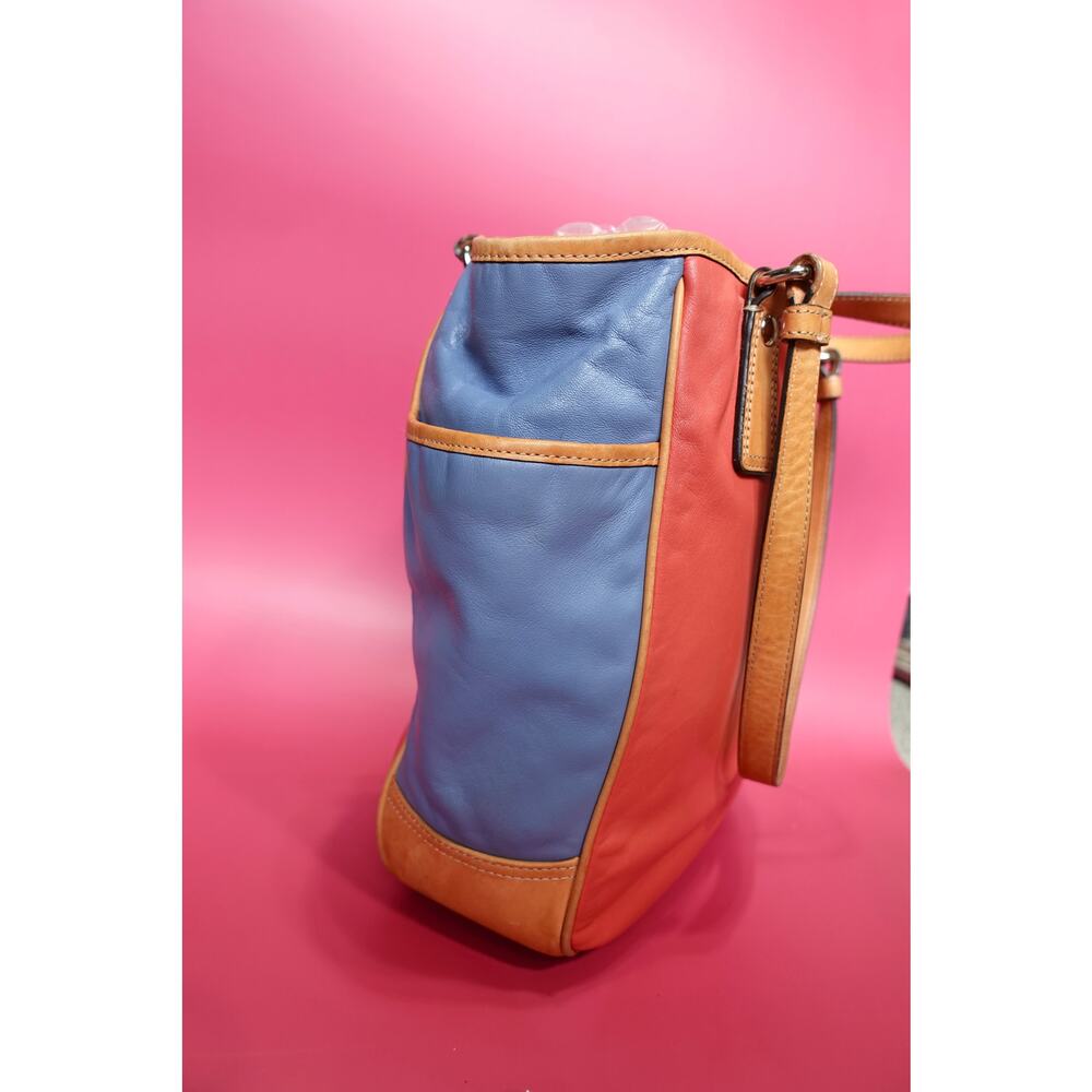 Coach Color Block Tote - Picture 6 of 10